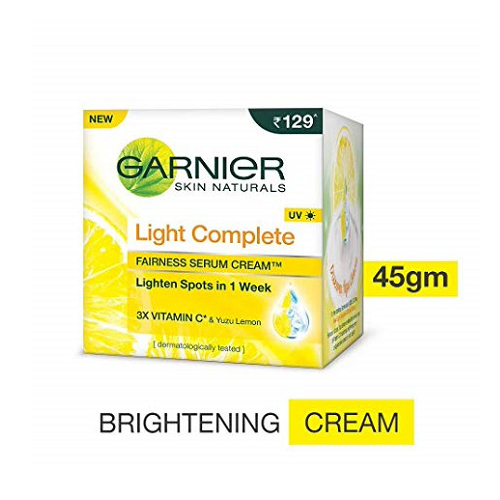 Garnier Light Complete Fairness Serum Cream- 45g
