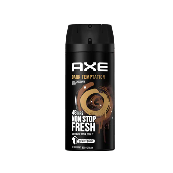 Axe Dark Temptation Body Spray Deodorant for Men, 150ml