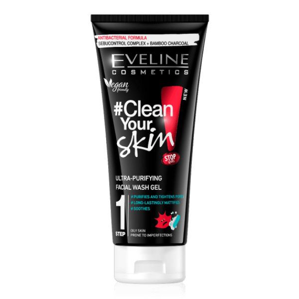 Eveline Ultra Purifying Facial Wash Gel - 200ml