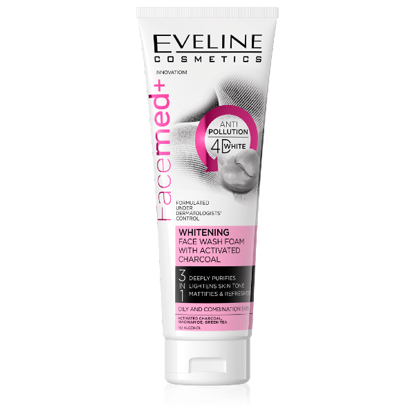 Eveline Face mud+ Whitening Face Wash