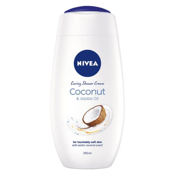 Nivea Caring Shower Cream Coconut & Jojoba Oil 250ml