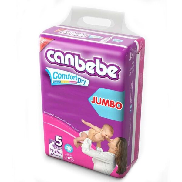 Canbebe diapers size 5 11 25kg 52 pieces