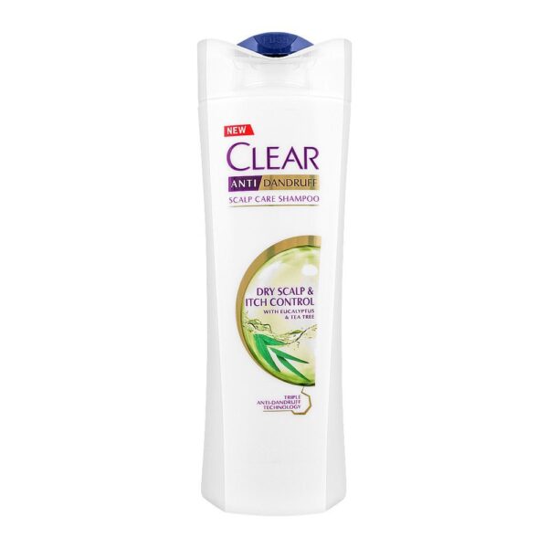 Clear Anti-Dandruff Dry Scalp & Itch Control Shampoo, 330ml