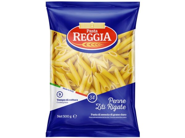 PENNE ZITI RIGATE REGGIA PASTA 500GM