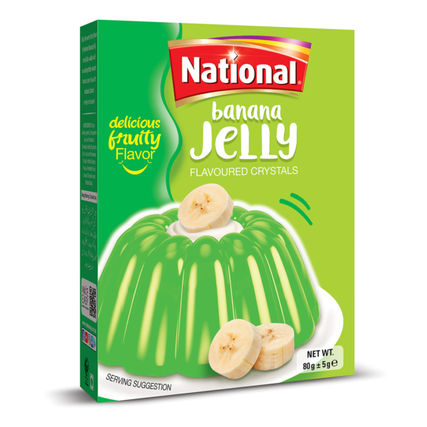 National Jelly Crystal Banana 80 gm