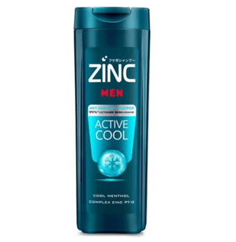 Zinc Men Active Cool Shampoo 340 ml