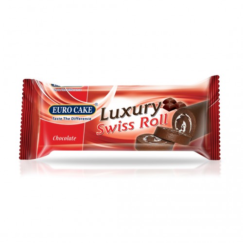 Luxury Swiss Roll Chocolate 220g