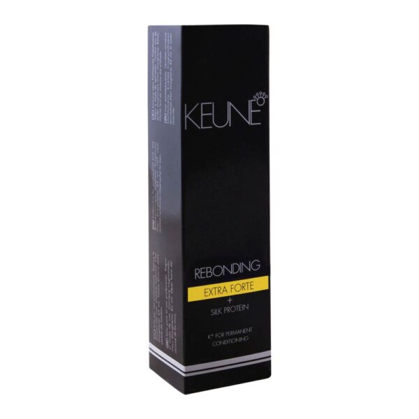 Keune Sleek & Shine Rebonding Extra Forte Silk Protein Cream, With Fixing Balm, 85ml