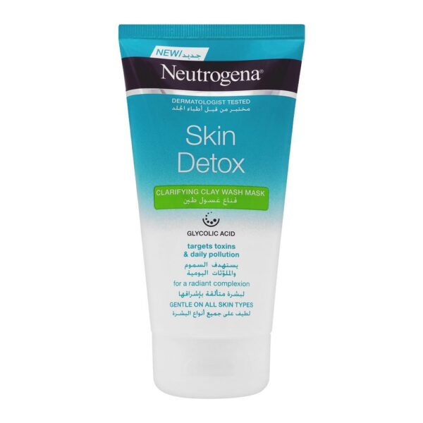 Neutrogena Skin Detox Clarifying Clay face Wash