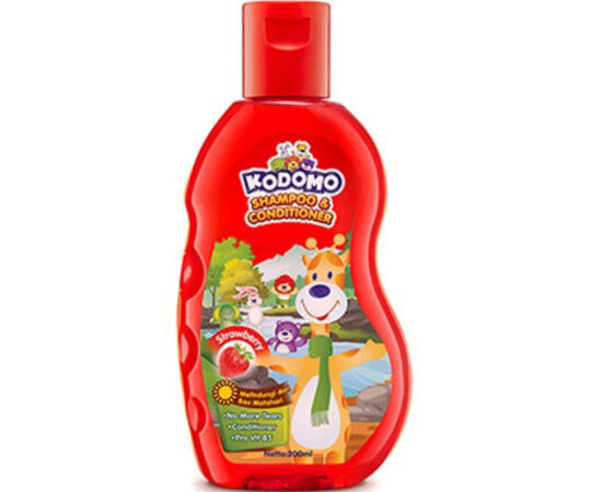 Kodomo Strawberry Shampoo & Conditioner 200ml
