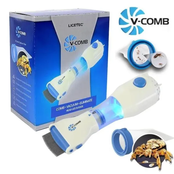 V Comb Electronic Head Lice Removal Machine