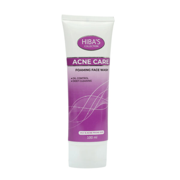 Hiba's Collection Acne Care Foaming Face Wash 100ml