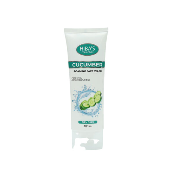 Hiba's Collection Cucumber Foaming Face Wash 100ml