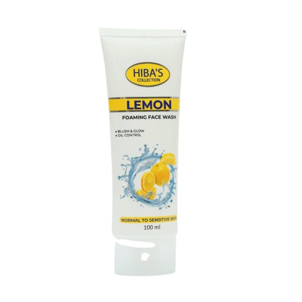 Hiba's Collection Lemon Foaming Face Wash 100ml
