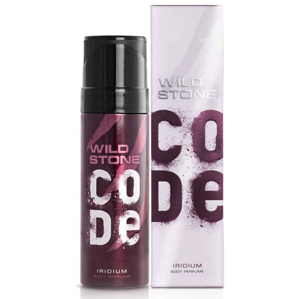 Wild Stone Code Iridium Perfume Body Spray For Men – 120 ml
