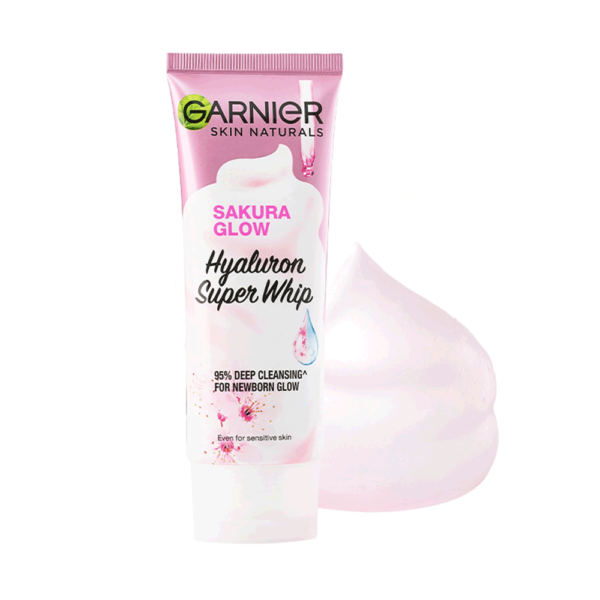 Garnier Sakura Glow Hyaluron Super Whip Foam - 100ml