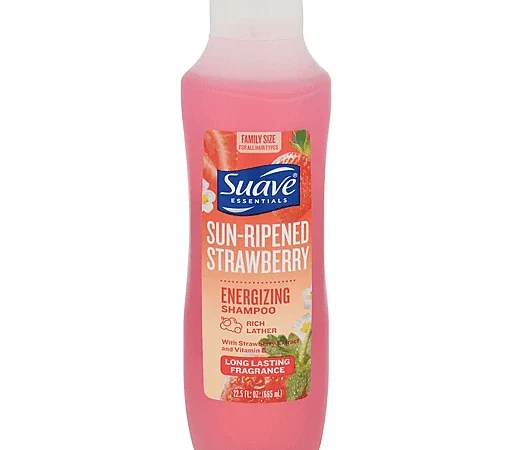Suave Essentials Sun-Ripened Strawberry Energizing Shampoo 665 ML