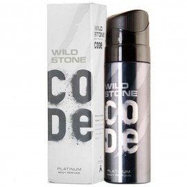Wild Stone Code Platinum Perfume Body Spray For Men - 120 ml