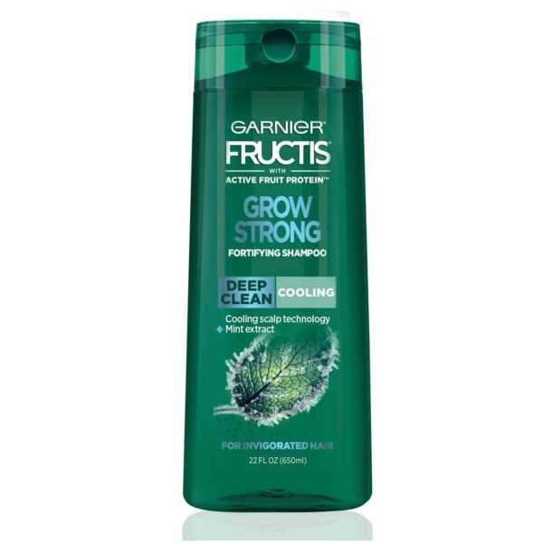 Garnier Fructis Grow Strong Cooling Deep Clean Shampoo 370ml
