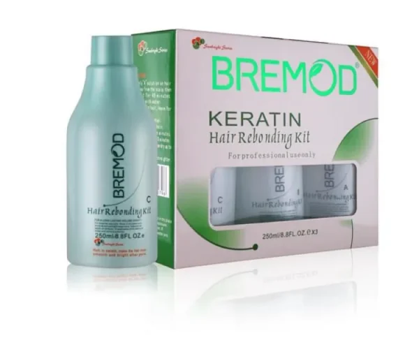 Bremod keratin Rebonding kit 250ml