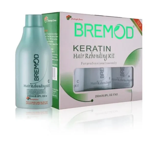 Bremod keratin Rebonding kit 250ml