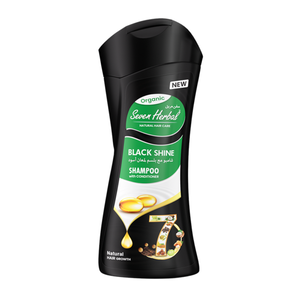Seven Herbal Black Shine Shampoo With Conditioner 210ml