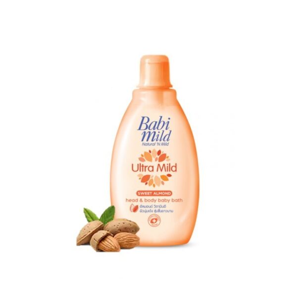 Babi Mild Sweet Almond Body Baby Bath 200ML