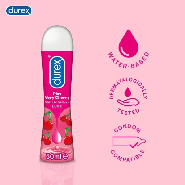 Durex Lubricant Strong Cherry Flavor 50 ml