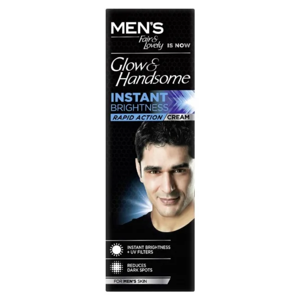 Men's Fair & Lovely Glow & Handsome Instant Brightness Rapid Action Cream 50g