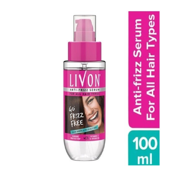 Livon Anti Frizz Hair Serum for All Hair Types 100ml