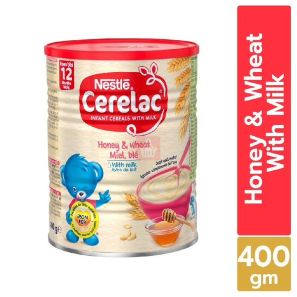 Nestle Cerelac Mix Honey & Wheat with Milk 400gm