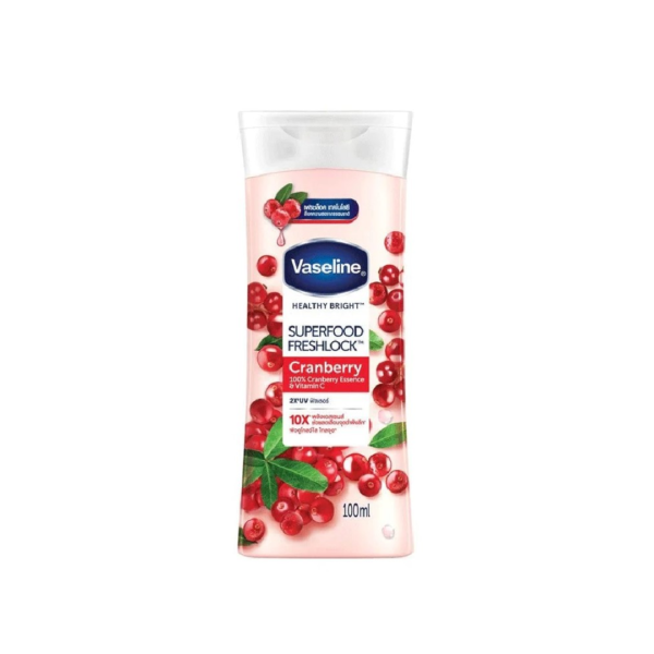 Vaseline Healthy Bright Superfood Freshlock Cranberry 100ml