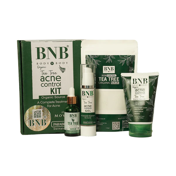 BNB Organic Tea Tree Acne Control Facial Kit