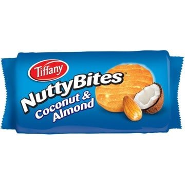 Nutty Bites Coconut and Almond Tiffany Biscuits