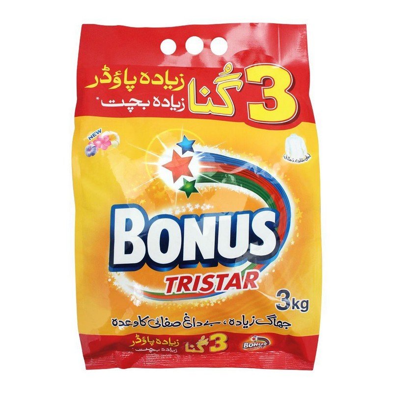 BONUS DETURGENT POWDER TRISTAR 3KG