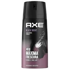 AXE Black Night Deodorant and Body Spray for Men, 150 ml