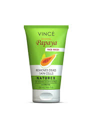 Vince Papaya Face Wash Naturex De-Tanning & Exfoliating 100 ml