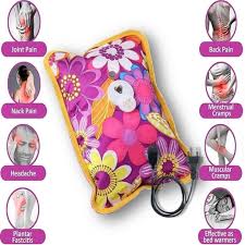 Warmth Series Electrothermal Water Beg pad for Pain Relief heating portable (Mix Design / colour)