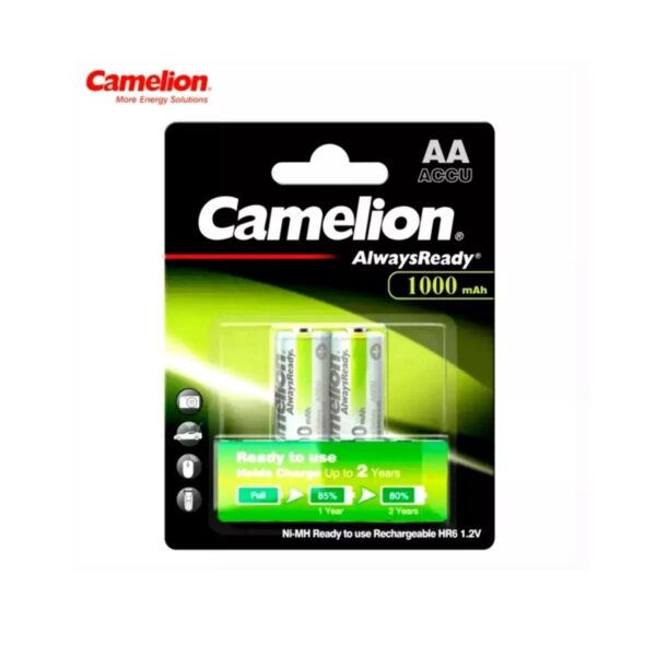 Camelion Always Ready NiMH AA 1000mAH Battery Cell