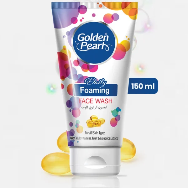 Golden Pearl Daily Foaming Face Wash 150ml