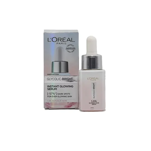 Loreal Paris Glycolic Bright Instant Glowing Face Serum 15ml