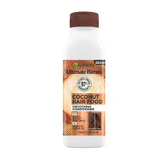 Garnier Ultimate Blends Smoothing Hair Food Coconut & Macadamia Conditioner Frizzy Hair 400ml