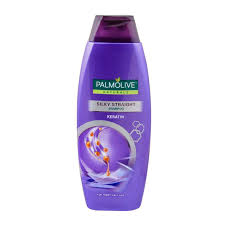 PALMOLIVE NATURALS SILKY STRAIGHT SHAMPOO 375ML