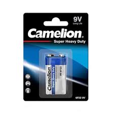 Camelion super heavy duty battery - 6F22 9V