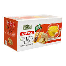 Tapal Ginger Honey Green Tea Bag, 30-Pack