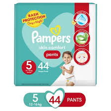 Pampers Mega Pack - Size 5 (12 - 16 Kg) Pants 44 Pcs. Pack Pcs