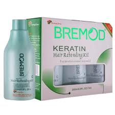 Bremod Keratin Rebonding Kit (Pack of 3)