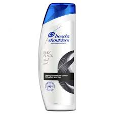 Head and Shoulders Shampoo Silky Black 185ML