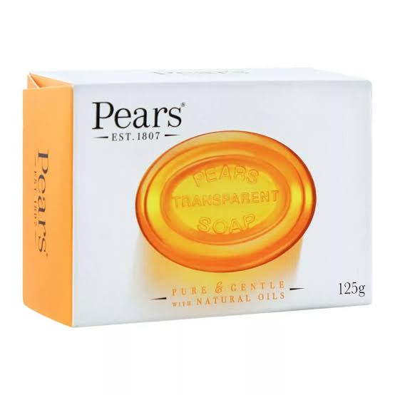 Pears Natural Oil Soap 125g gentle beauty soap Pakistan
