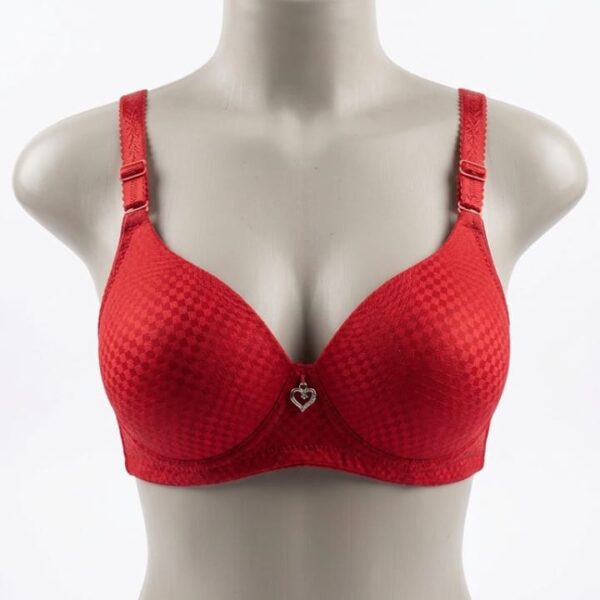 Ladies padded bra foam box printing comfortable daily wear bra Pakistan